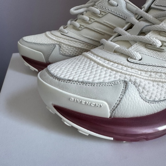 Givenchy Giv 1 Leather And Mesh Sneakers - Picture 7 of 16